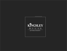 Tablet Screenshot of kingsleyhills.com